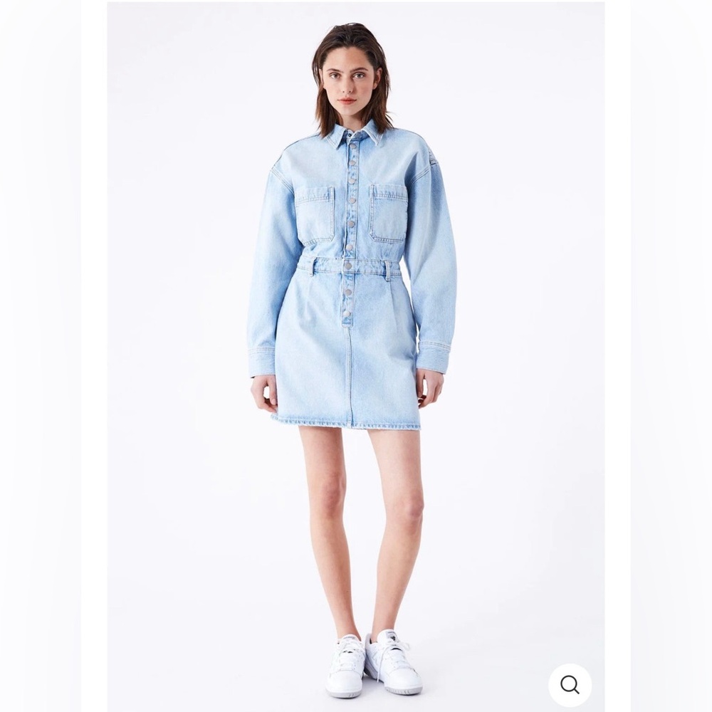 Dr. Denim Light Blue Denim Dress